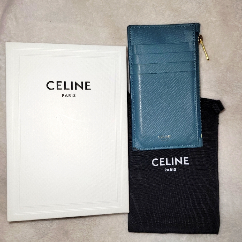 SOLD Celine Leather Card Case